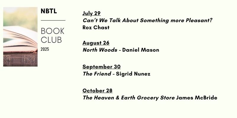 book club 2025 flyer (poster) (11 × 17 in) (800 x 400 px)