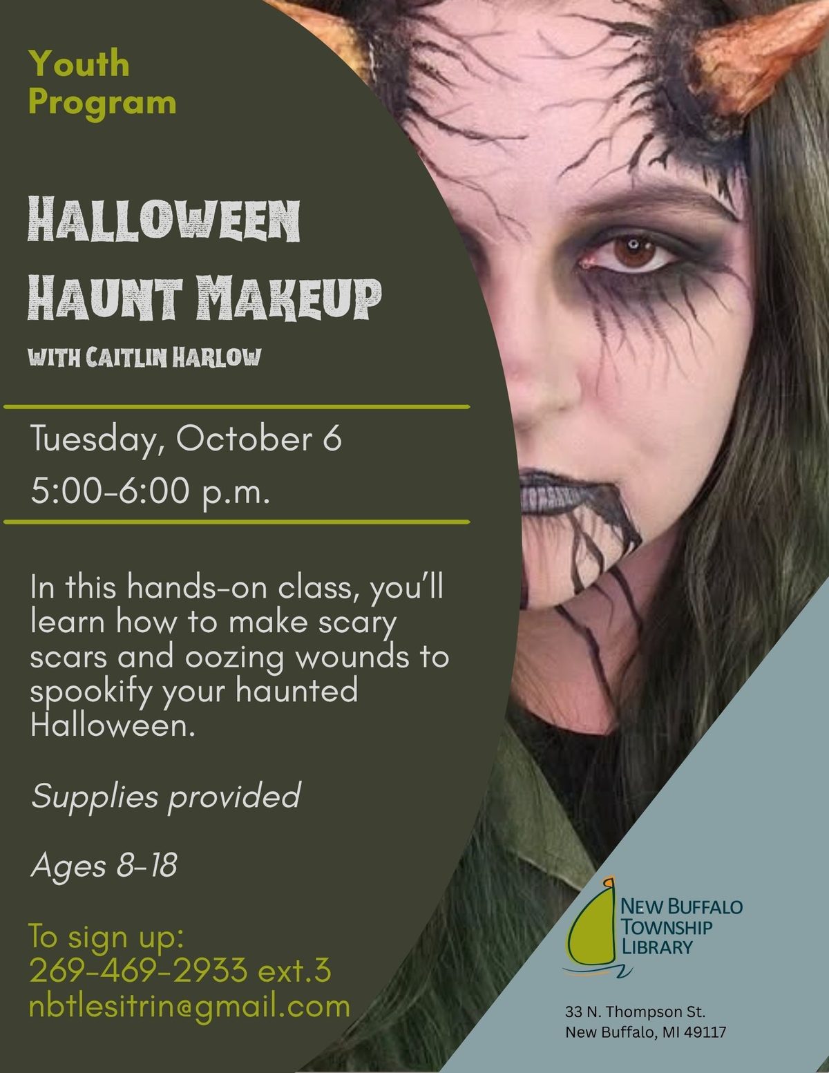 haunt makeup 8.5x11