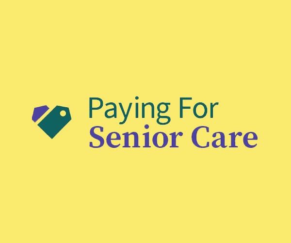 Logo with a green and purple price tag forming a heart shape next to the text 