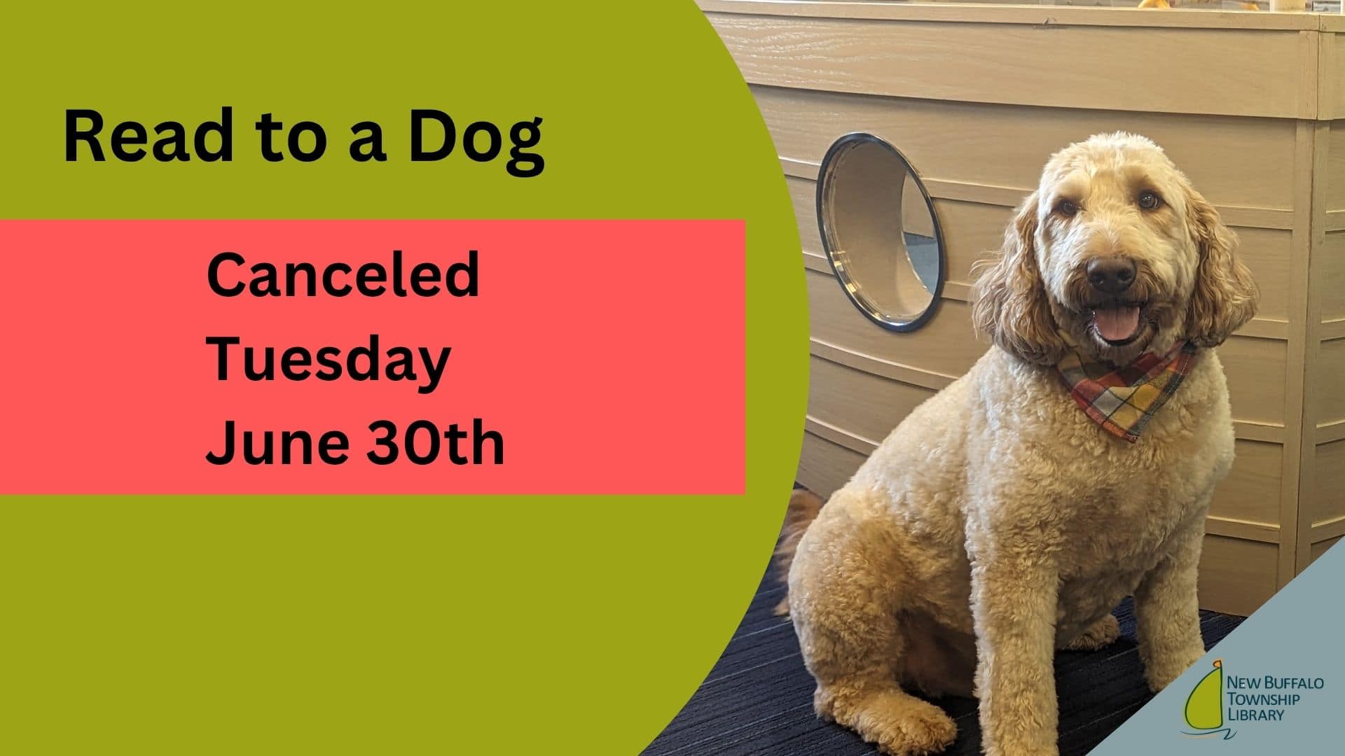 Read to a Dog - Canceled