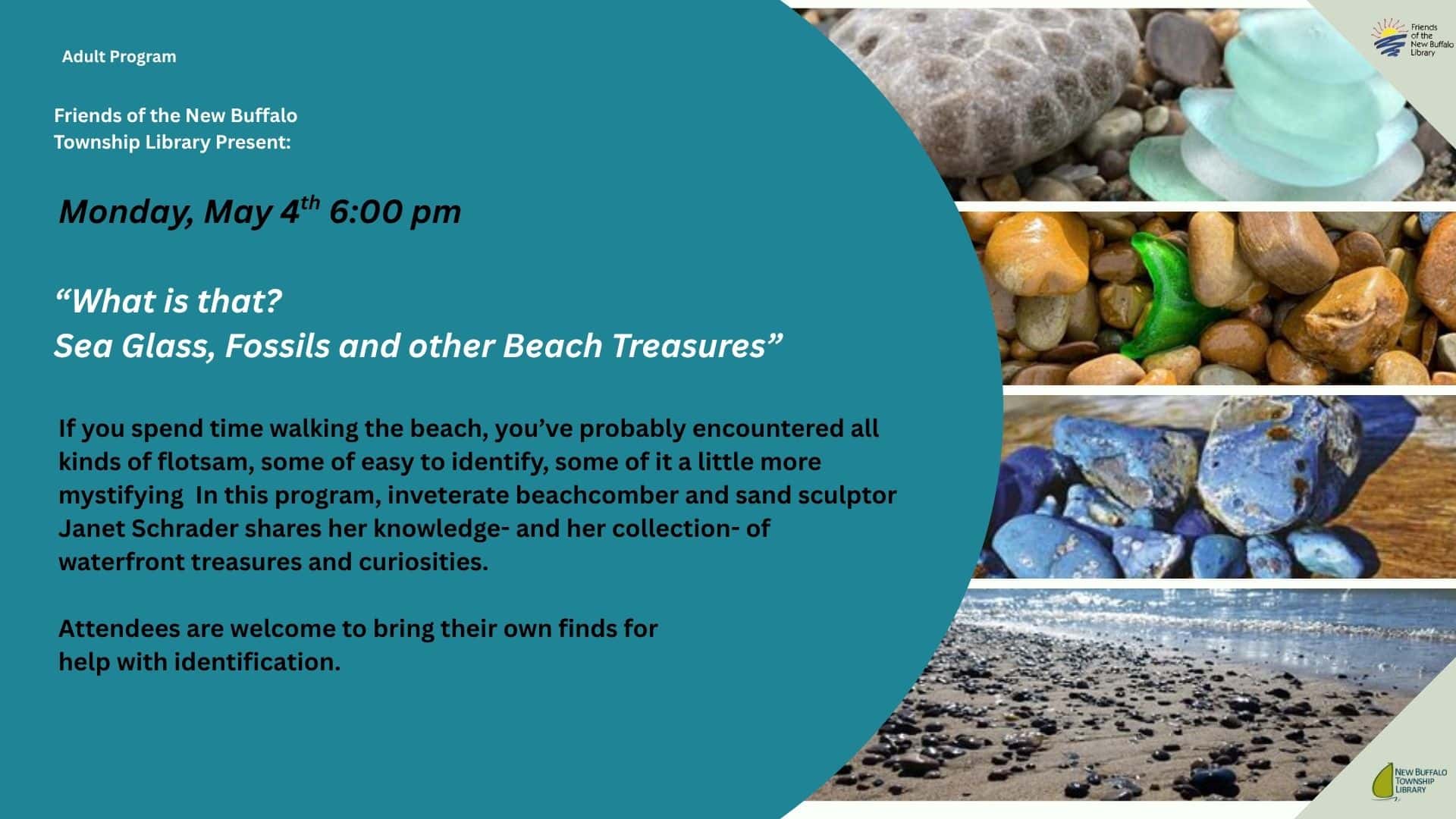 “What is that? Sea Glass, Fossils and other Beach Treasures”