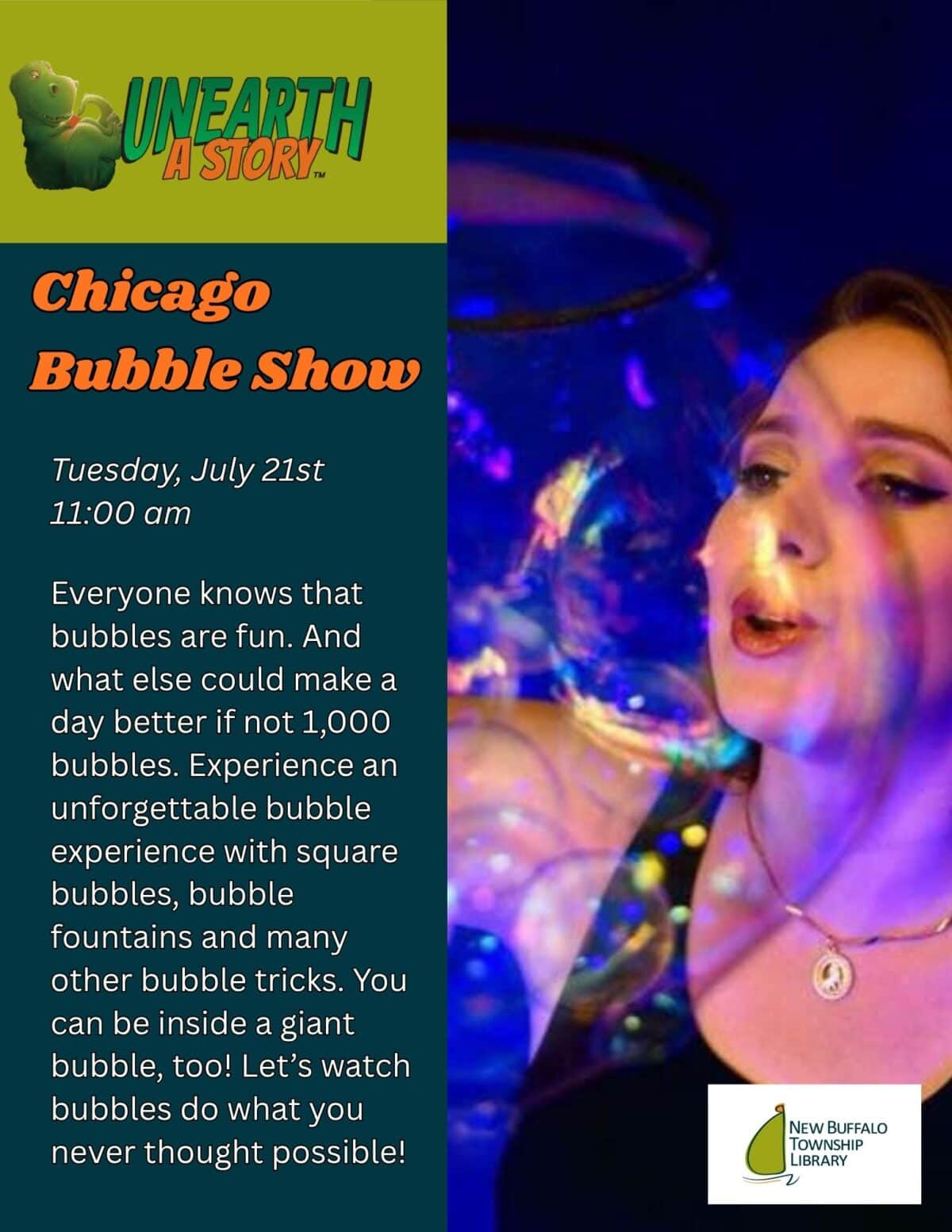 summer reading 2026 chicago bubble show 8.5x11