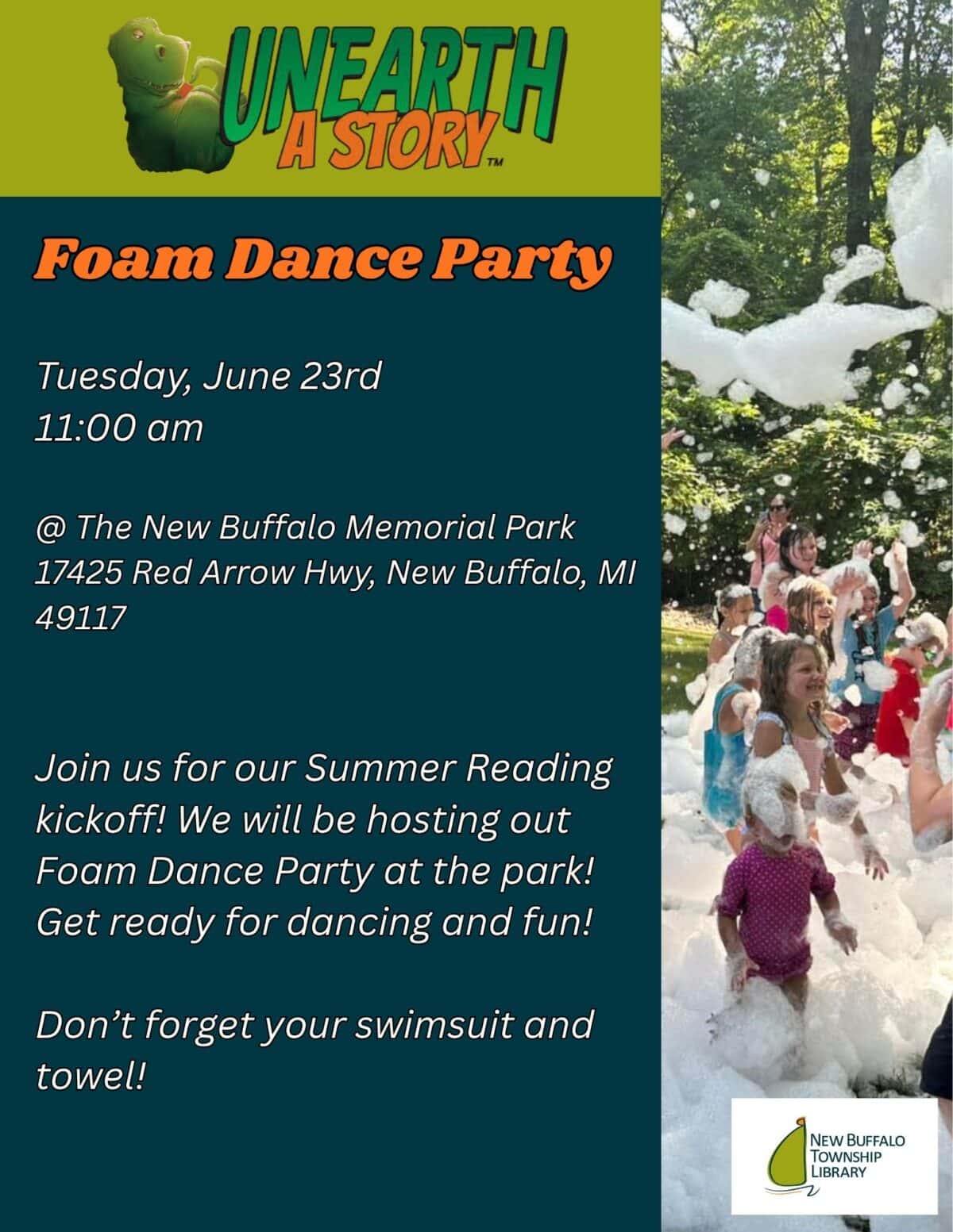 summer reading 2026 foam dance party 8.5x11