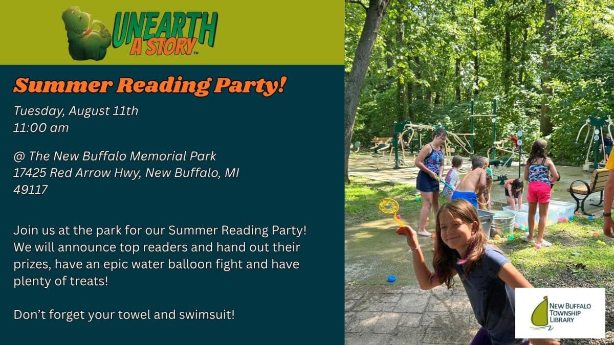 summer reading 2026 summer reading party facebook event + website