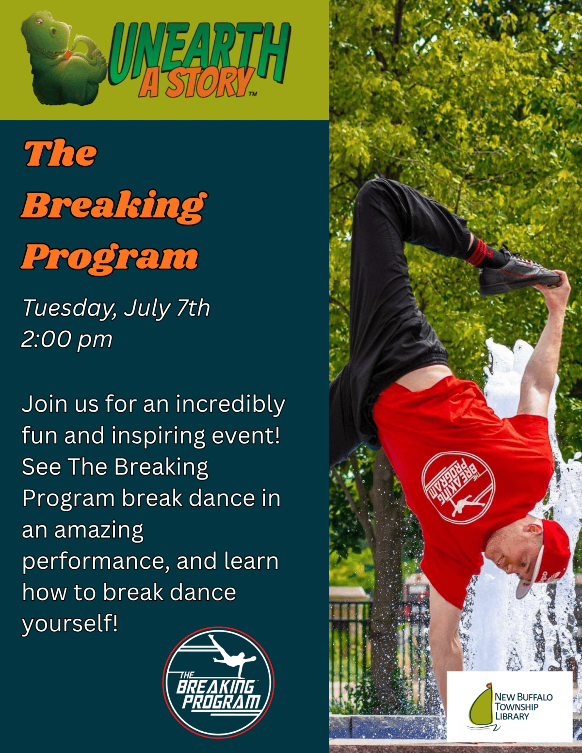 summer reading 2026 the breaking program