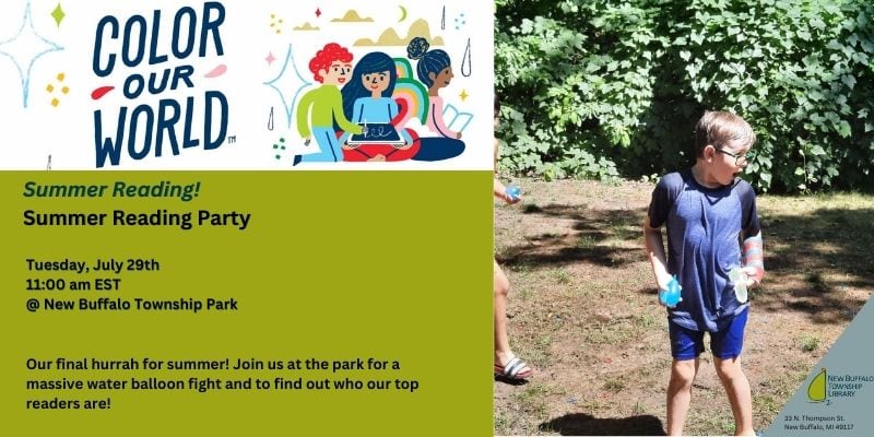 summer reading summer reading party website