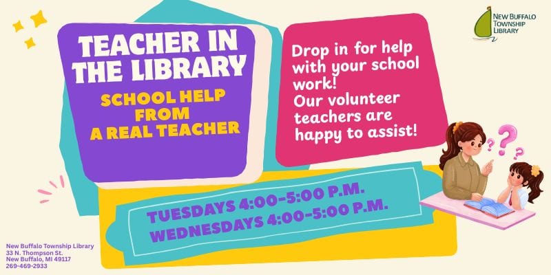 teacher in the library (800 x 400 px)