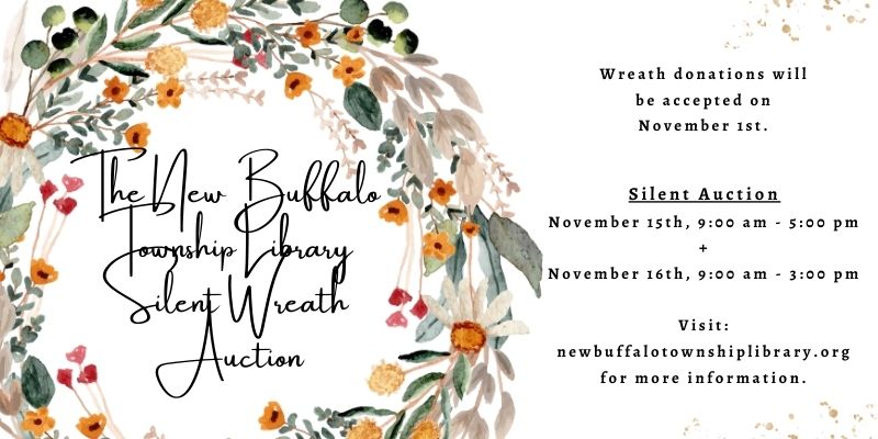 wild floral wreath wedding invitation card (11 x 17 in) (8.5 x 11 in) (800 x 400 px)